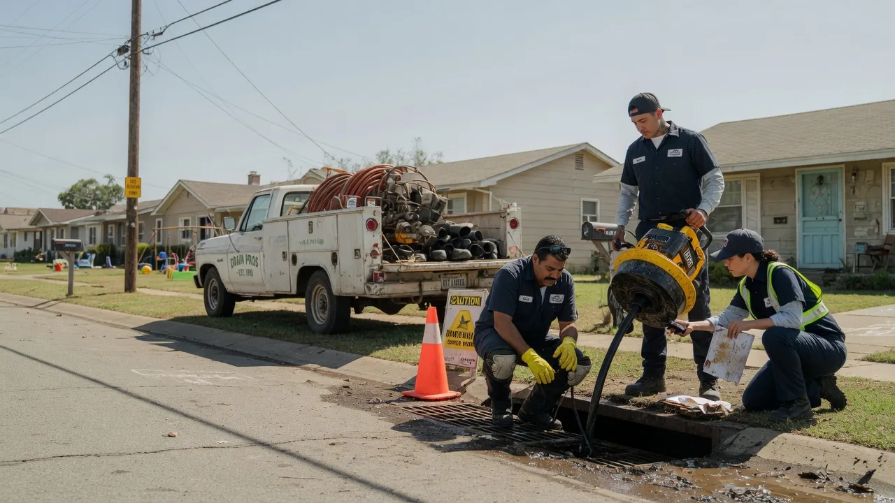 Drain Cleaning in Rosharon, TX near me